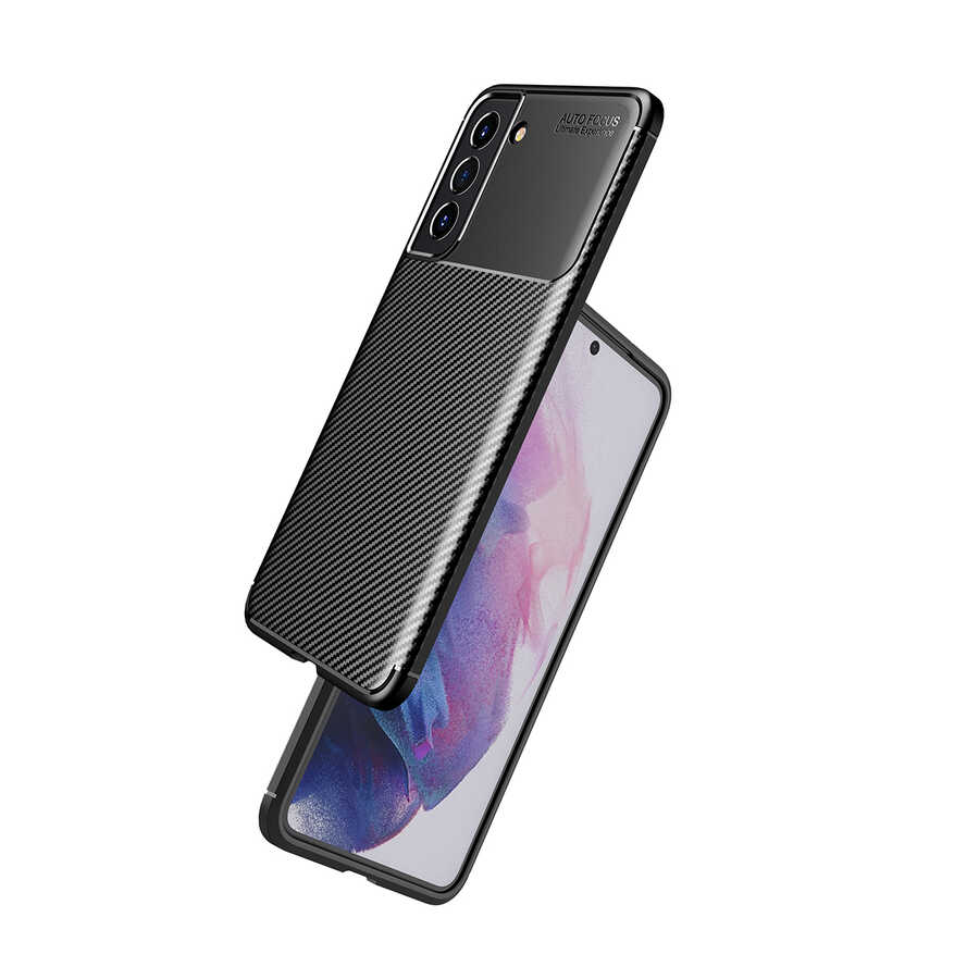 Samsung Galaxy S21 FE Uyumlu Kılıf Zore Negro Silikon Kapak - 1