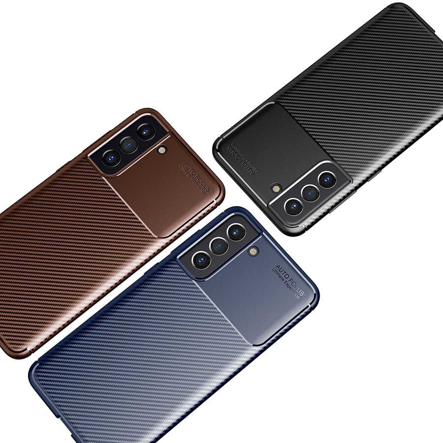 Samsung Galaxy S21 FE Uyumlu Kılıf Zore Negro Silikon Kapak - 4