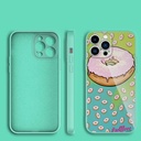 Apple iPhone 12 Pro Uyumlu Kılıf Kamera Korumalı Desenli Sert Silikon Zore Epoksi Kapak - 1
