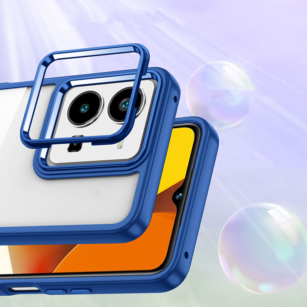 Vivo Y35 Uyumlu Kılıf Zore Flora Kapak - 3