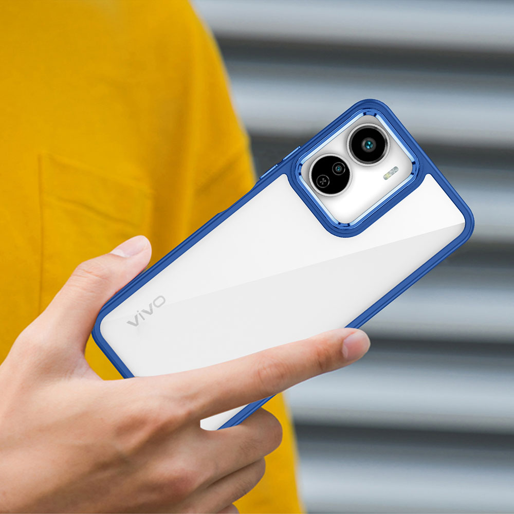 Vivo Y16 Uyumlu Kılıf Zore Flora Kapak - 4