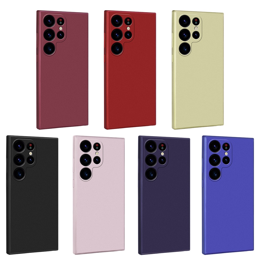 Samsung Galaxy S23 Ultra Uyumlu Kılıf Zore Premier Silikon Kapak - 1