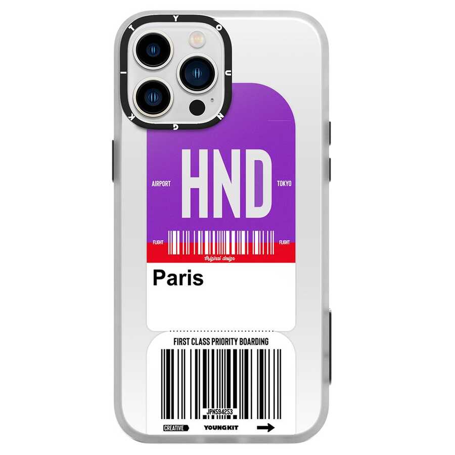 Apple iPhone 12 Pro Max Uyumlu Kılıf YoungKit Any Time Trip Serisi Kapak - 1