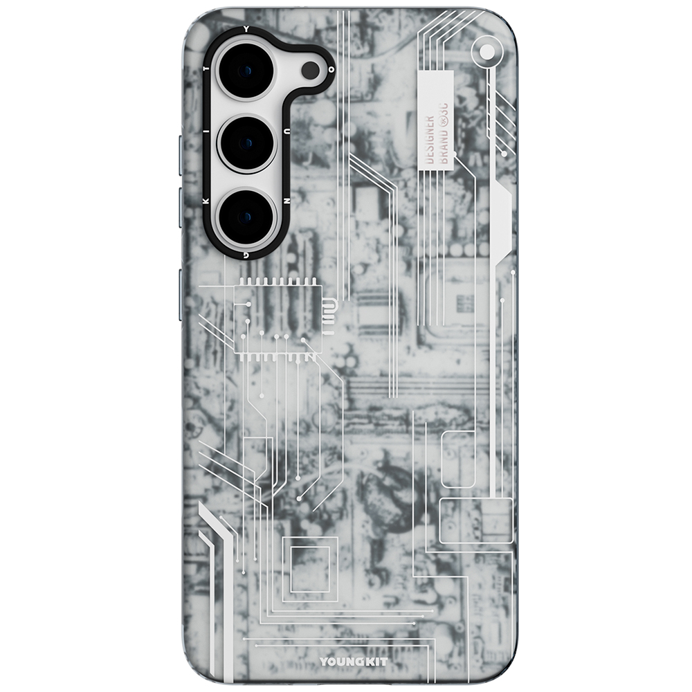Samsung Galaxy S23 Plus Uyumlu Kılıf YoungKit Technology Serisi Kapak - 3