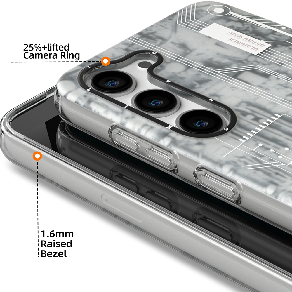 Samsung Galaxy S23 Plus Uyumlu Kılıf YoungKit Technology Serisi Kapak - 5