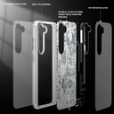 Samsung Galaxy S23 Plus Uyumlu Kılıf YoungKit Technology Serisi Kapak - 6