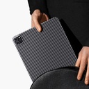 Apple iPad Pro 11 2021 Uyumlu (3.Nesil) Kılıf Benks Essential Kevlar Karbon Fiber Kapak - 5