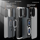 Apple iPhone 14 Pro Uyumlu Kılıf Magsafe Şarj Özellikli Lens Figürlü YoungKit Art Film Serisi Kapak - 6