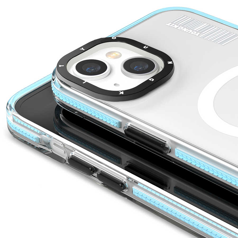 Apple iPhone 13 Uyumlu Kılıf Magsafe Şarj Özellikli YoungKit Exquisite Serisi Kapak - 1