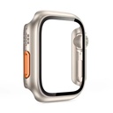 Apple Watch 45 Mm - Watch Ultra 49 Mm Uyumlu Dönüştürücü Kasa & Ekran Koruyucu Tam Koruma Kapak