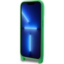 Apple iPhone 15 Pro Uyumlu Kılıf Lacoste Orjinal Lisanslı PU Pike Desenli Arka Yüzey Askılı İkonik Timsah Dokuma Logolu Kapak