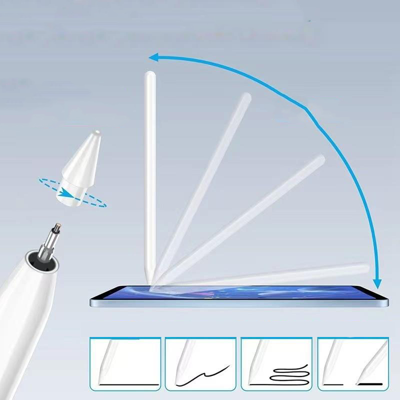 Zore Pencil 09 Palm-Rejection Magnetik Şarj ve Eğim Özellikli Dokunmatik Çizim Kalemi - 8
