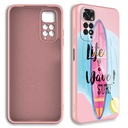 Xiaomi Redmi Note 11S Global Uyumlu Kılıf Kamera Korumalı Desenli Sert Silikon Zore Epoksi Kapak - 2