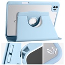 Apple iPad 10.9 2022 Uyumlu (10.Nesil) Kılıf Zore Termik Kalem Bölmeli Dönebilen Standlı Kılıf - 4