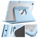 Apple iPad 10.9 2022 (10.Nesil) Uyumlu Kılıf Zore Termik Kalem Bölmeli Dönebilen Standlı Kılıf - 16