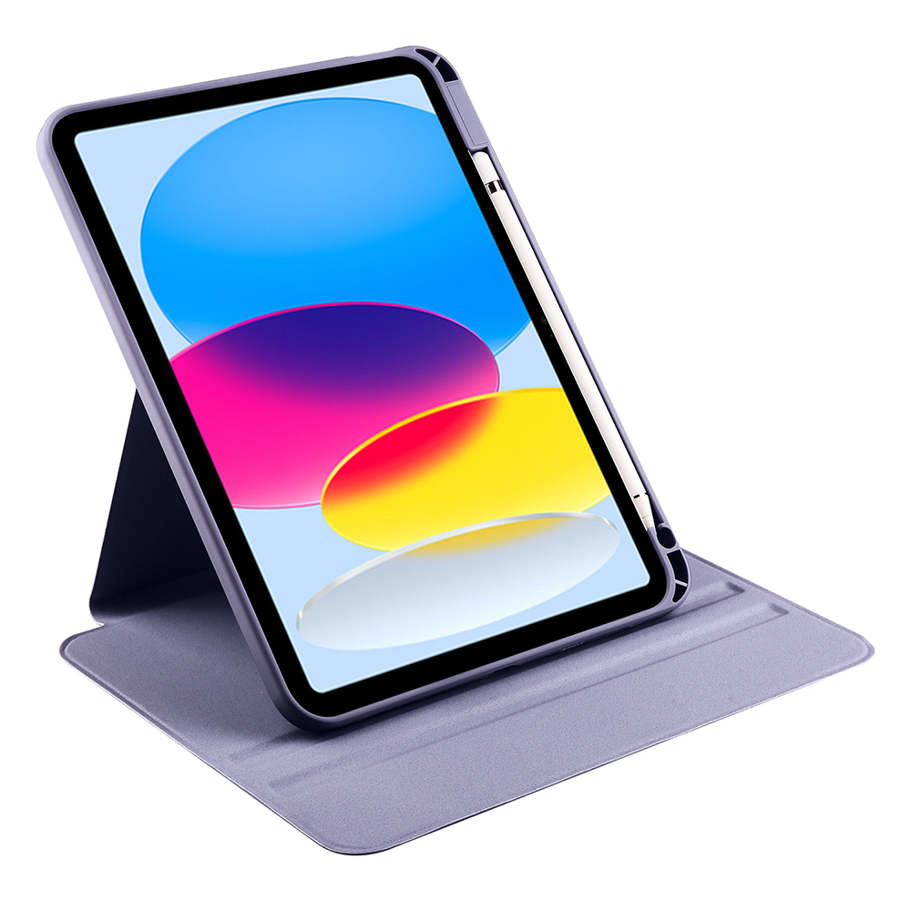 Apple iPad 10.9 2022 (10.Nesil) Uyumlu Kılıf Zore Termik Kalem Bölmeli Dönebilen Standlı Kılıf - 27