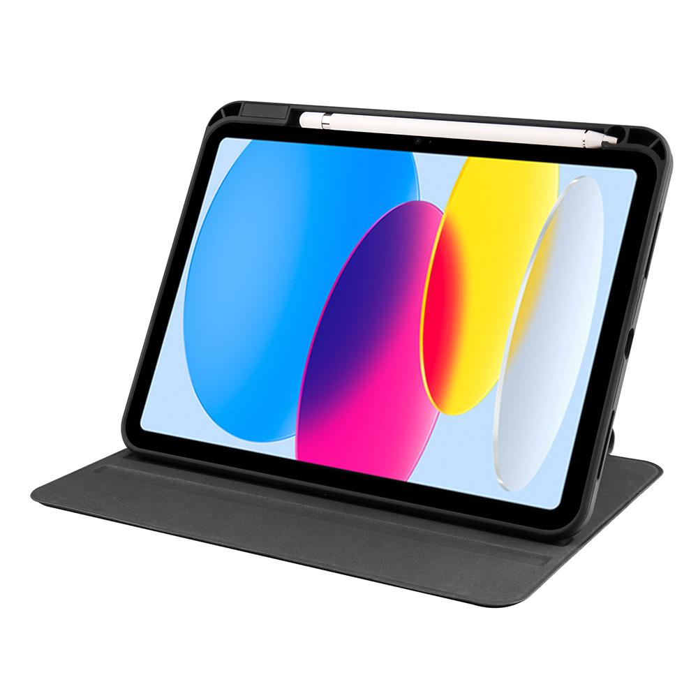 Apple iPad 10.9 2022 (10.Nesil) Uyumlu Kılıf Zore Termik Kalem Bölmeli Dönebilen Standlı Kılıf - 38
