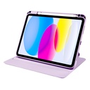 Apple iPad 10.9 2022 (10.Nesil) Uyumlu Kılıf Zore Termik Kalem Bölmeli Dönebilen Standlı Kılıf - 44