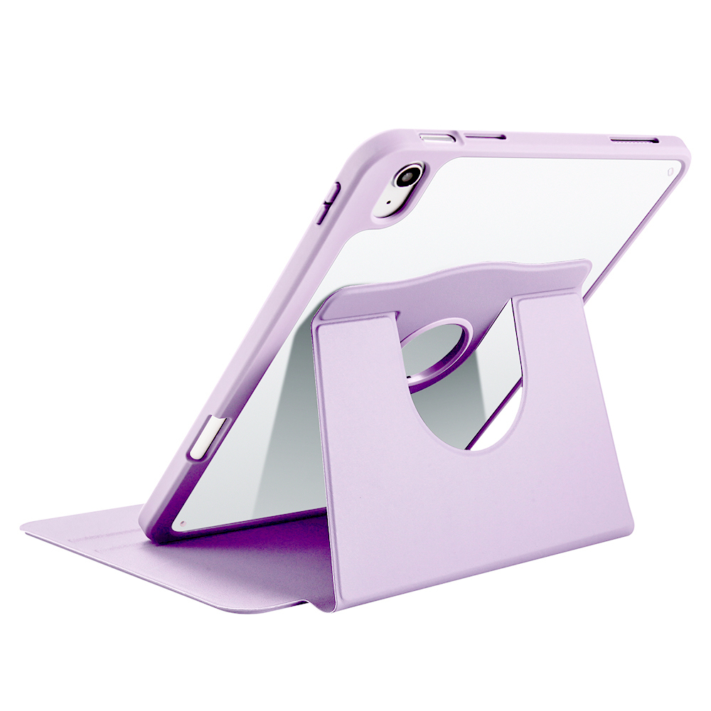 Apple iPad 10.9 2022 (10.Nesil) Uyumlu Kılıf Zore Termik Kalem Bölmeli Dönebilen Standlı Kılıf - 48