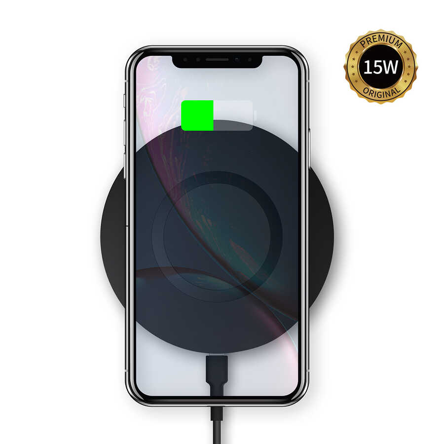 Wiwu M3 Wireless Magnetik Şarj 15W iOS Android Destekli - 1
