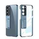 Samsung Galaxy S23 Uyumlu Kılıf Kamera Korumalı Şeffaf Tasarımlı Zore Lego Standlı Kapak - 2