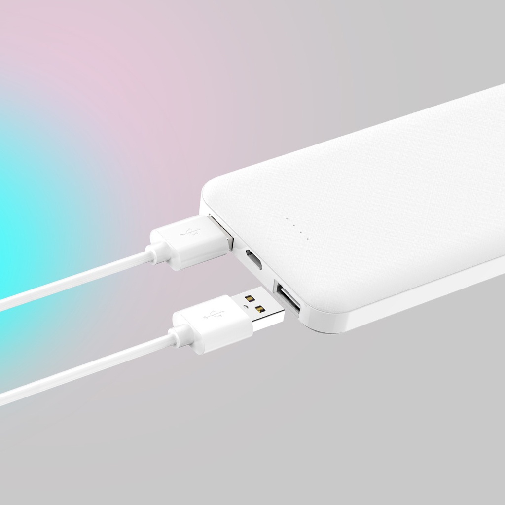 Xipin PX102 Hızlı Şarj Özellikli LED Göstergeli Dual USB Taşınabilir Akıllı Powerbank 10000mAh - 7