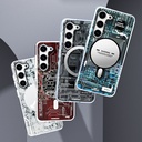 Samsung Galaxy S23 Plus Uyumlu Kılıf Magsafe Şarj Özellikli YoungKit Technology Serisi Kapak - 1