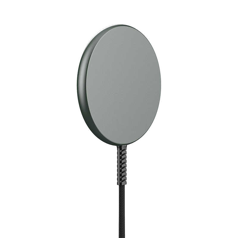 Wiwu M14 Intelligent Wireless Magnetik Şarj Ultra İnce Şeffaf 15W Android iOS Destekli - 5