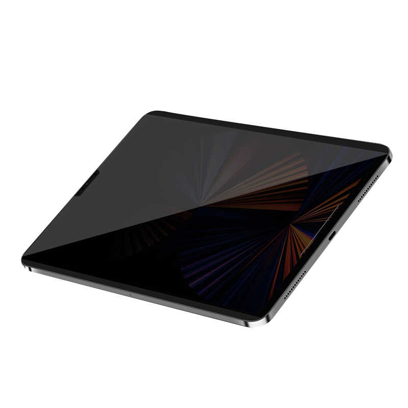 Apple iPad Pro 12.9 2021 Uyumlu (5.Nesil) ​Wiwu iPrivacy Magnetik Paper Like Hayalet Ekran Koruyucu - 2