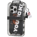 Apple iPhone 13 Pro Max Uyumlu Kılıf Magsafe Şarj Özellikli Youngkit Binfen Serisi Yazı Temalı Kapak - 5