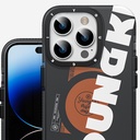 Apple iPhone 13 Pro Max Uyumlu Kılıf Magsafe Şarj Özellikli Youngkit Binfen Serisi Yazı Temalı Kapak - 7