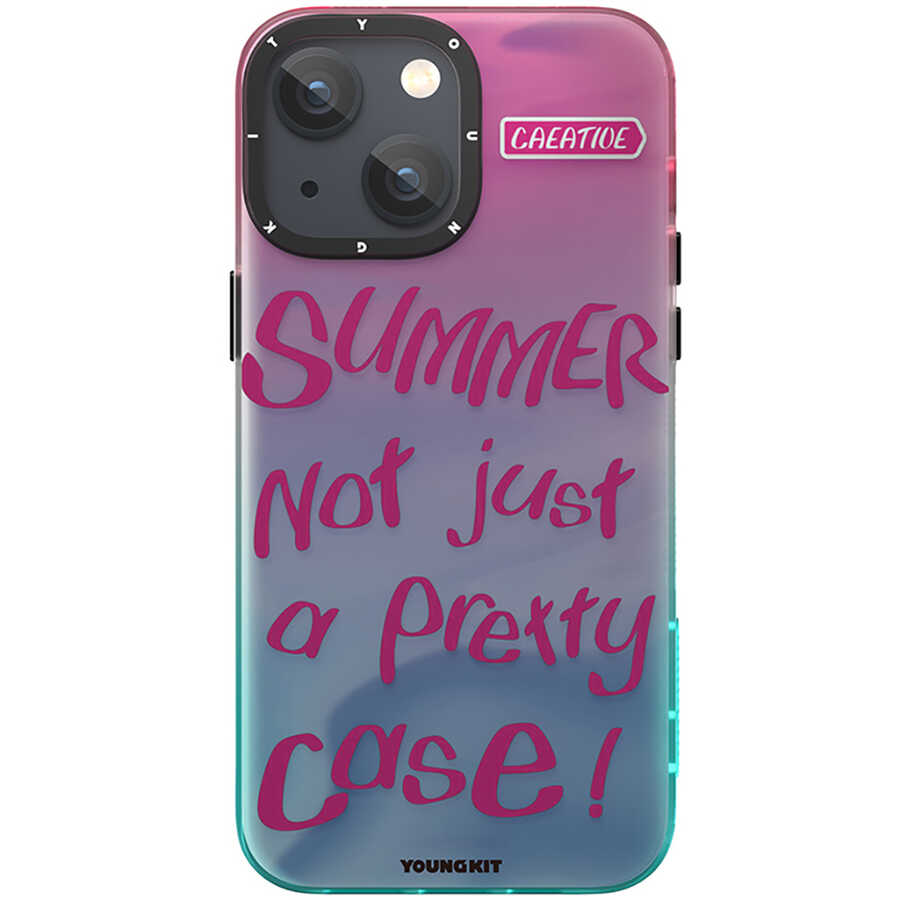 Apple iPhone 13 Uyumlu Kılıf YoungKit Summer Serisi Kapak - 2