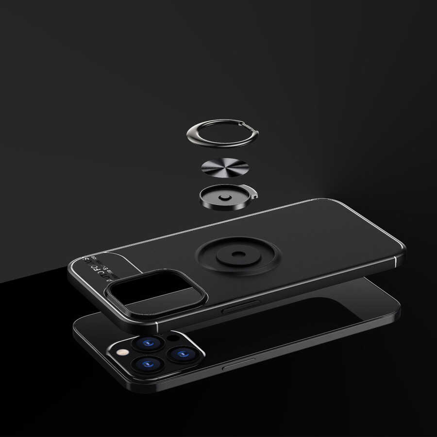 Apple iPhone 14 Pro Uyumlu Kılıf Zore Ravel Silikon Kapak - 1