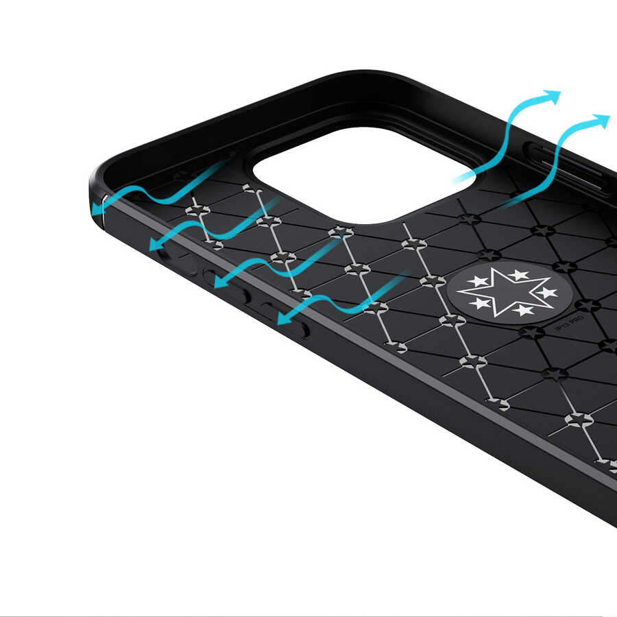 Apple iPhone 14 Pro Uyumlu Kılıf Zore Ravel Silikon Kapak - 4