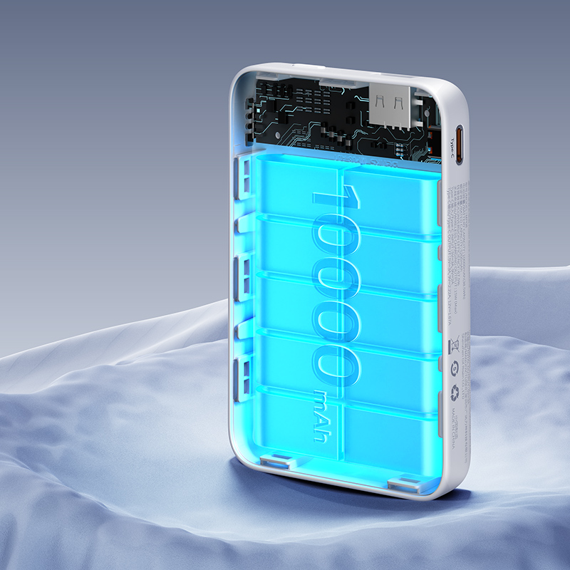 Benks MP08 Magsafe Magnetik Standlı İnce Tasarımlı Powerbank 10000mAh - 2