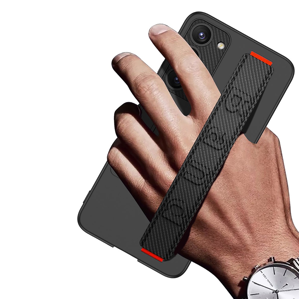 Samsung Galaxy S23 Plus Uyumlu Kılıf Standlı El Tutacaklı Zore Band Kapak - 3