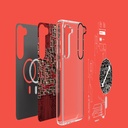 Samsung Galaxy S23 Uyumlu Kılıf Magsafe Şarj Özellikli YoungKit Technology Serisi Kapak - 5