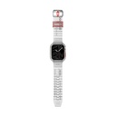 Apple Watch 44mm Uyumlu SkinArma Saido Sert PC Kasa Koruyuculu Silikon Kordon