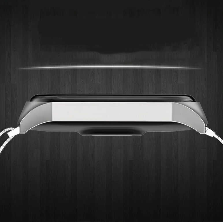 Xiaomi Mi Band 7 Uyumlu KRD-01 Metal Kordon - 1