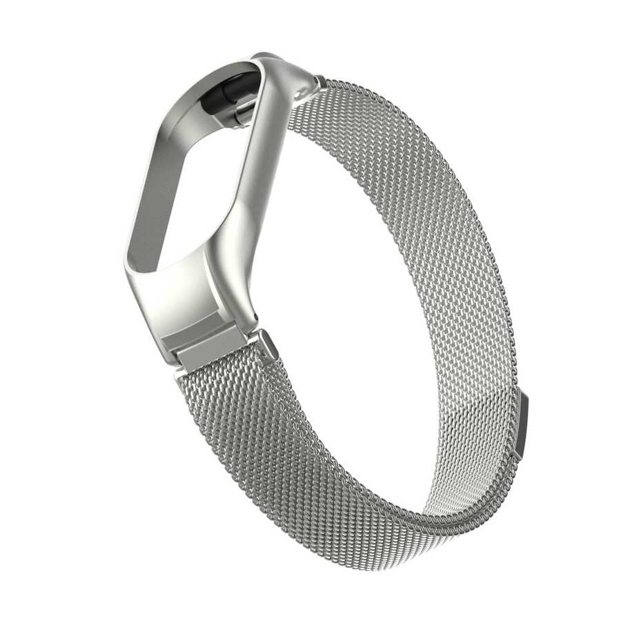 Xiaomi Mi Band 7 Uyumlu KRD-01 Metal Kordon - 4