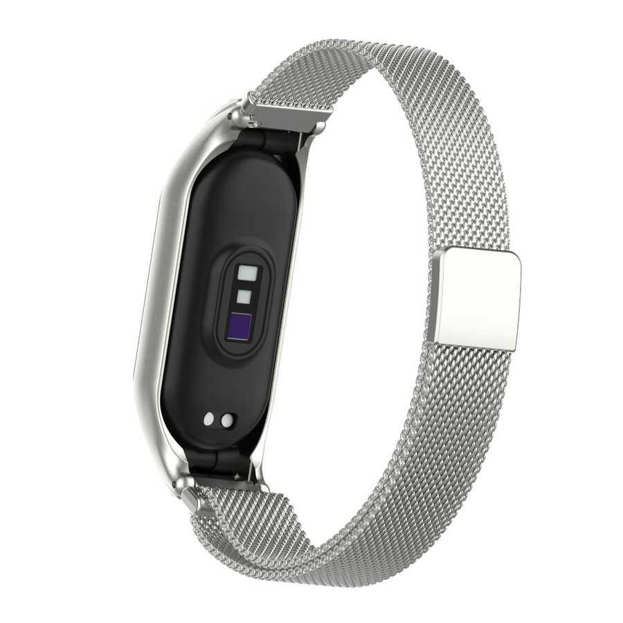 Xiaomi Mi Band 7 Uyumlu KRD-01 Metal Kordon - 7