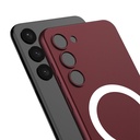 Samsung Galaxy S23 Plus Uyumlu Kılıf Wireless Şarj Özellikli Zore Kıpta Magsafe Silikon Kapak - 5