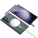 Samsung Galaxy S23 Ultra Uyumlu Kılıf Wireless Şarj Özellikli Zore Kıpta Magsafe Silikon Kapak - 5