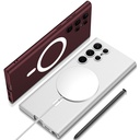 Samsung Galaxy S23 Ultra Uyumlu Kılıf Wireless Şarj Özellikli Zore Kıpta Magsafe Silikon Kapak - 7