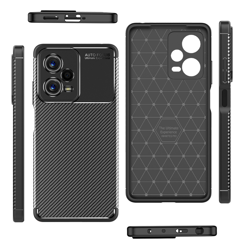 Xiaomi Redmi Note 12 5G Uyumlu Kılıf Zore Negro Silikon Kapak - 8