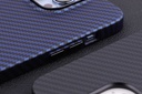 Apple iPhone 13 Pro Max Uyumlu Kılıf Karbon Fiber Tasarımlı Zore Karbono Kapak - 1