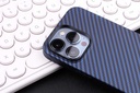 Apple iPhone 13 Pro Max Uyumlu Kılıf Karbon Fiber Tasarımlı Zore Karbono Kapak - 2