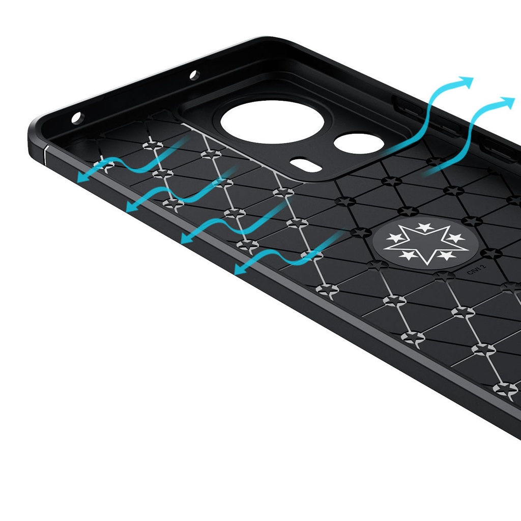 Xiaomi Mi 13 Lite Uyumlu Kılıf Zore Ravel Silikon Kapak - 11