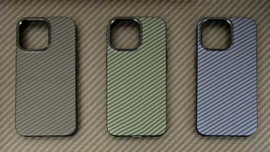 Apple iPhone 13 Pro Max Uyumlu Kılıf Karbon Fiber Tasarımlı Zore Karbono Kapak - 8