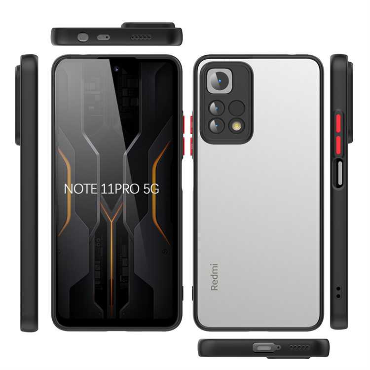 Xiaomi Redmi Note 11 Pro 5G Uyumlu Kılıf Zore Hux Kapak - 4